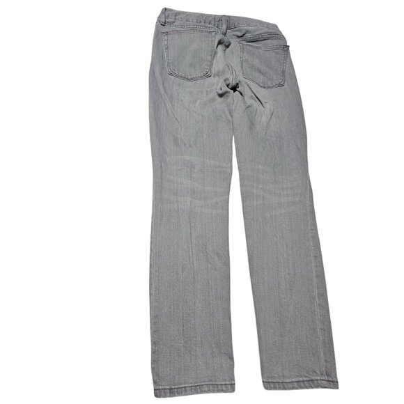 Gap 1969 Always Skinny Jeans Womens Size 27 Low Rise Gray Denim Pants - Picture 3 of 5